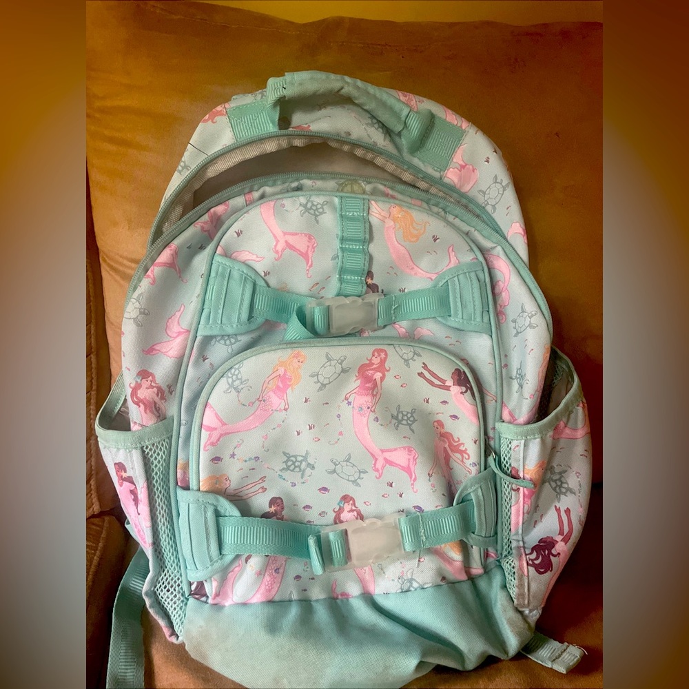 Pottery Barn Kids Large Mermaid Backpack